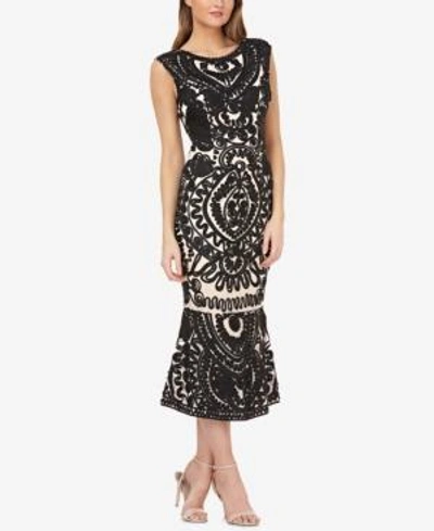 Js collections soutache clearance lace midi dress petite