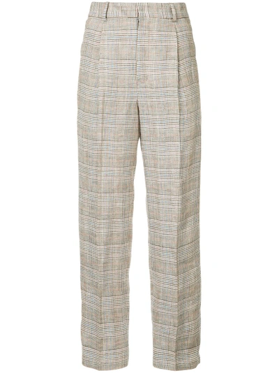 Shop Aula Checked Trousers
