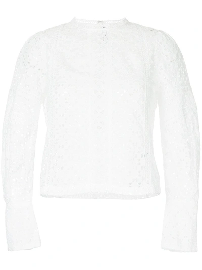 Shop Aula Embroidered Blouse