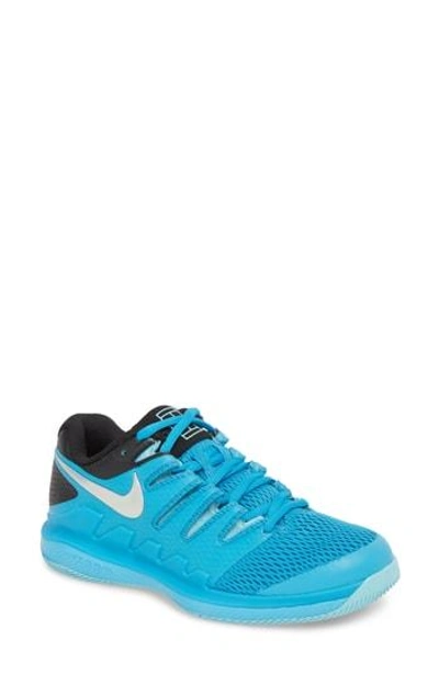 Shop Nike Air Zoom Vapor X Tennis Shoe In Light Blue Fury