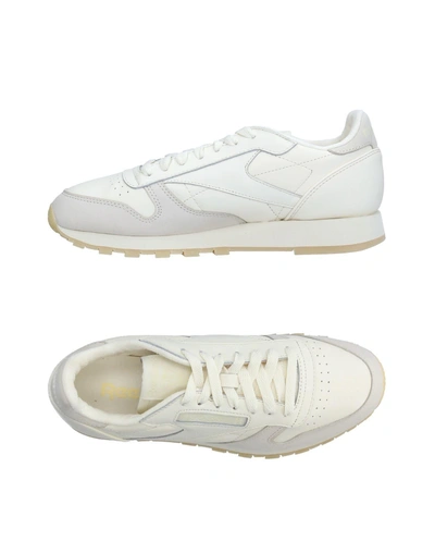 Shop Reebok Sneakers In Ivory