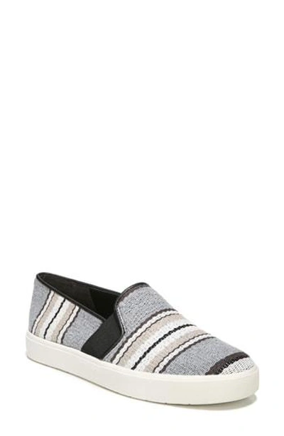 Shop Vince 'blair 12' Leather Slip-on Sneaker In Ash Multi