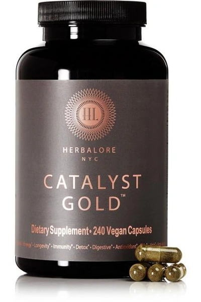 Shop Herbalore Catalyst Gold Supplement (240 Capsules) In Colorless