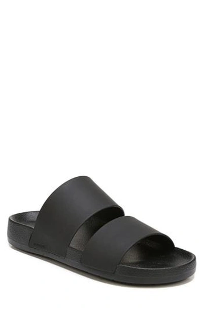 Shop Vince Mariner Slide Sandal In Black