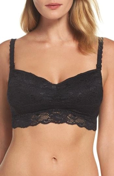 Shop Cosabella 'never Say Never Mommie' Soft Cup Nursing Bralette In Black