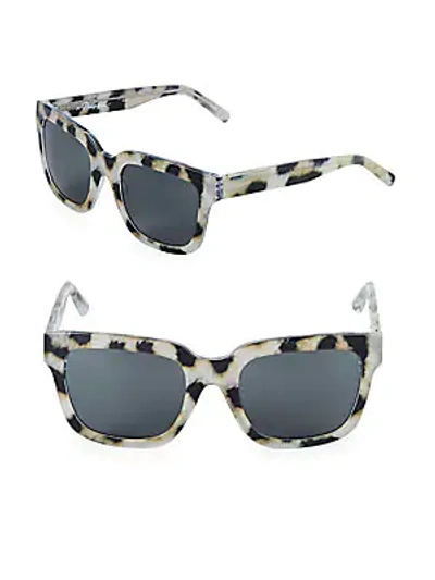 Shop 3.1 Phillip Lim / フィリップ リム 52mm Square Cheetah Sunglasses In Multi