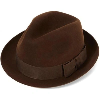 Shop Christys' London Kent Fur Felt Trilby Hat