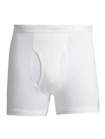 Shop Saks Fifth Avenue Collection 3-pack Boxer Briefs In White