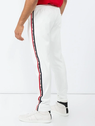 Shop Moncler Side-stripe Track Trousers