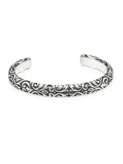 Shop King Baby Studio American Voices Engraved Sterling Silver Cuff Bracelet