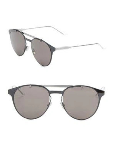 Shop Dior Motion1 53mm Aviator Sunglasses In Silver