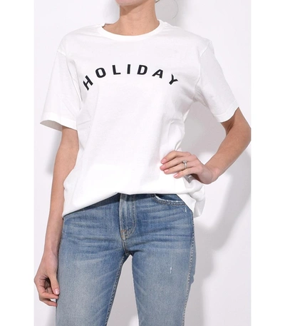Shop Holiday Logo T-shirt In White