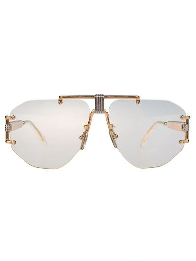 Aviator Sunglasses In Clear