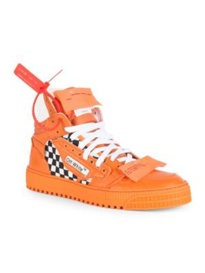 Shop Off-white Low 3.0 High Top Sneaker In Orange