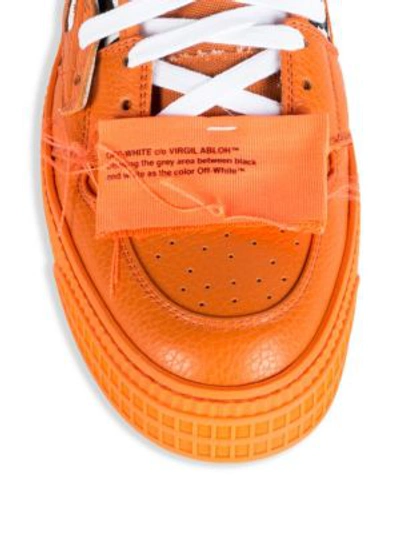 Shop Off-white Low 3.0 High Top Trainer In Orange
