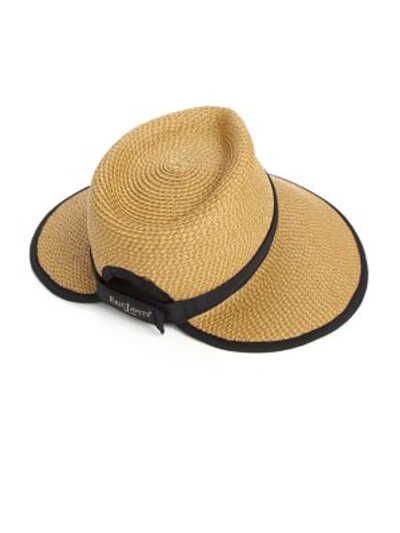 Shop Eric Javits Women's Fedora Cap In Peanut White