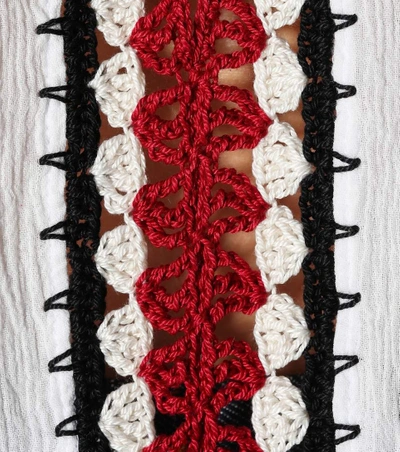 Shop Anna Kosturova Medina Crochet Cotton Top In White