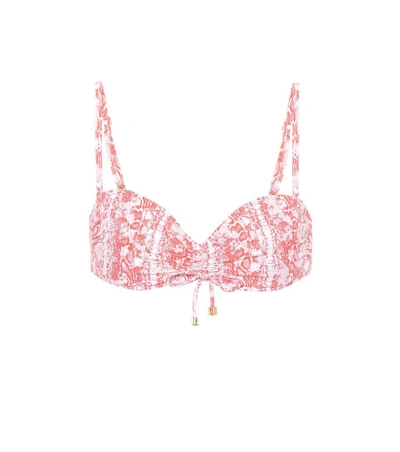 Shop Heidi Klein Montserrat Bikini Top In Pink