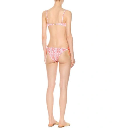 Shop Heidi Klein Montserrat Bikini Top In Pink