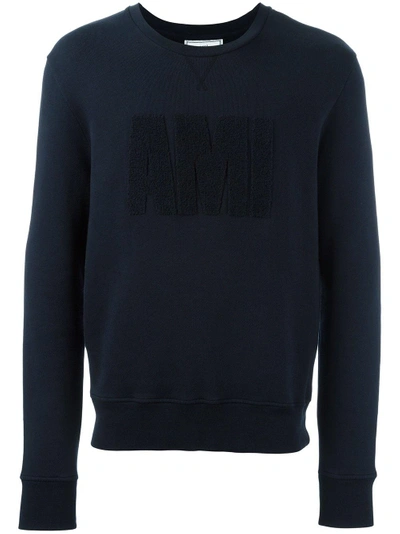 Shop Ami Alexandre Mattiussi Big Ami Sweatshirt