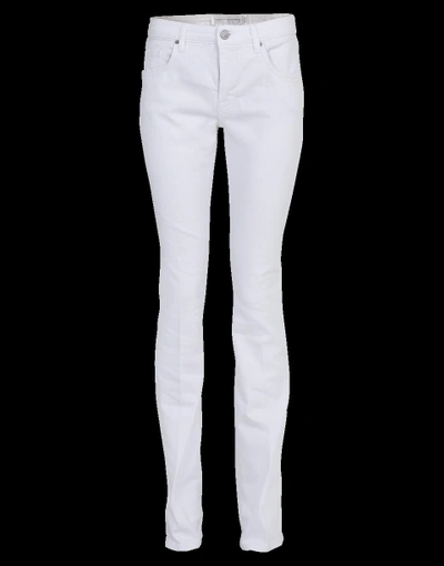 Shop Victoria Victoria Beckham Slim Flare Pant In White
