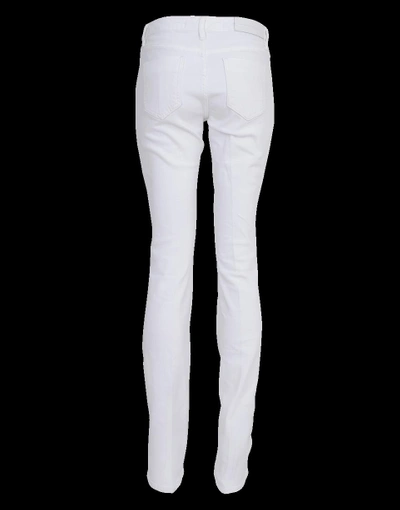 Shop Victoria Victoria Beckham Slim Flare Pant In White