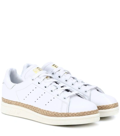 Shop Adidas Originals Stan Smith New Bold Sneakers In White