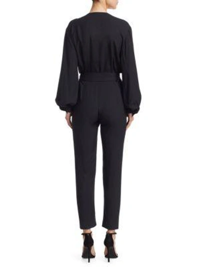 Shop Iro V-neck Jumpsuit In Black
