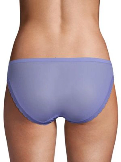 Shop On Gossamer Next To Nothing Sheer Brief In Deep Fuchsia