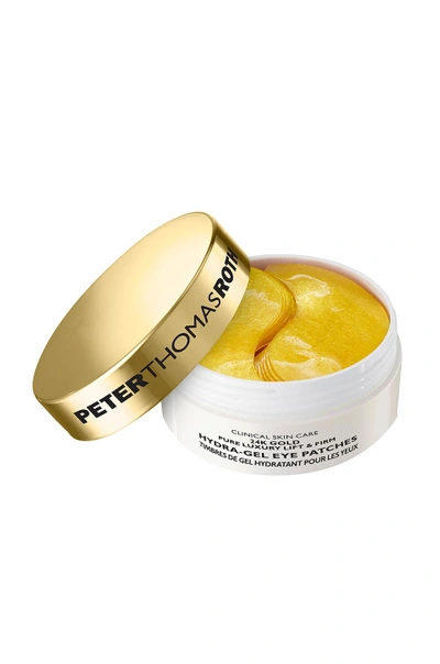 Shop Peter Thomas Roth 24k Gold Pure Luxury Lift & Firm Hydra Gel Eye Patches In N,a