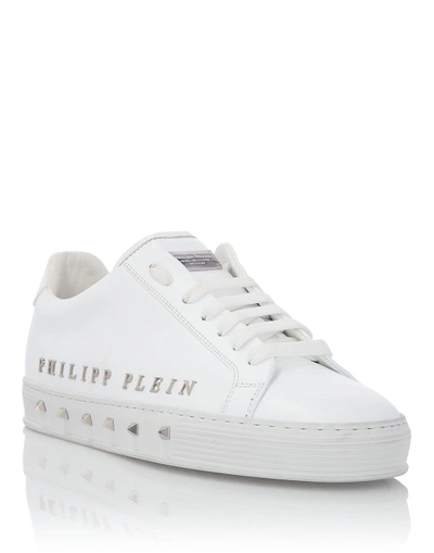 Shop Philipp Plein Lo-top Sneakers "the First Time In My Life"