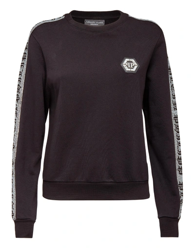 Shop Philipp Plein Sweatshirt Ls "diamond "