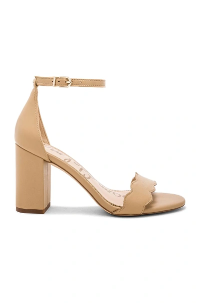 Shop Sam Edelman Odila Heel In Soft Beige