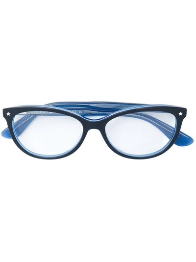 Shop Tommy Hilfiger Rounded Frame Glasses