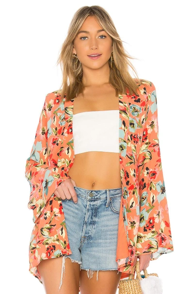 Shop Privacy Please Bliss Robe In Gina Floral