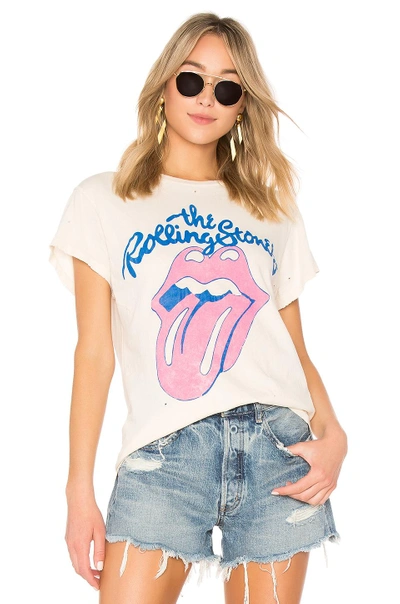 Shop Madeworn Rolling Stones Tee In White