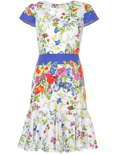 Shop Milly Floral Print Dress