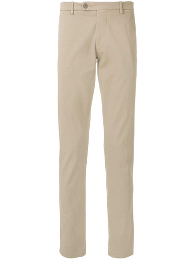 Shop Berwich Chino Trousers In Nude & Neutrals