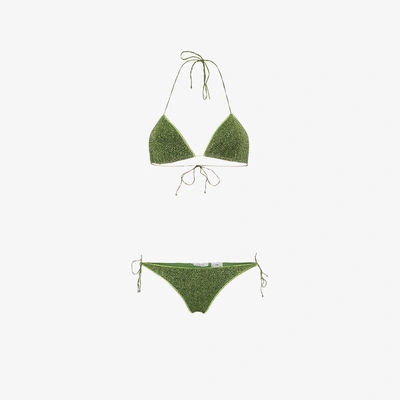 Shop Oseree Green Lumière Bikini