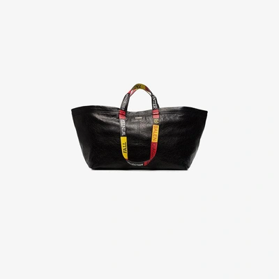 Shop Balenciaga 'caryy' Handtasche In Black