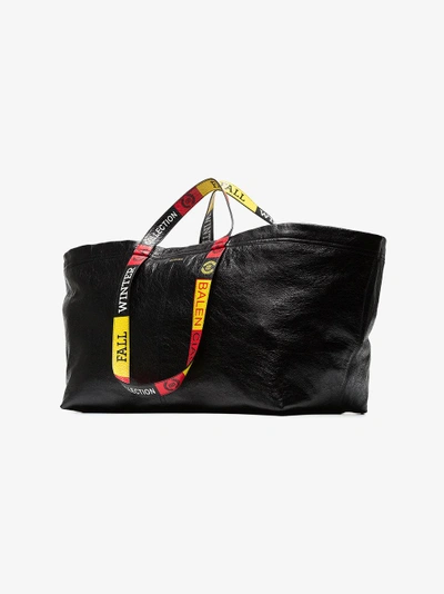 Shop Balenciaga 'caryy' Handtasche In Black