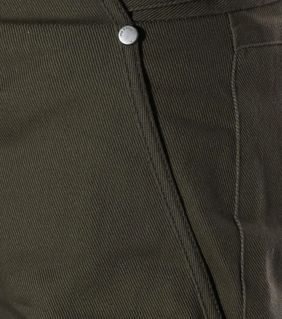Shop Rag & Bone Lora Belted Cotton Cargo Pants In Green