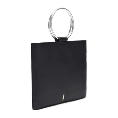 Shop Thacker New York Le Pouch In Black And Silver