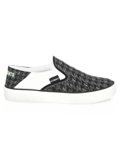Shop Vetements Babouche Slip-on Sneakers In Black