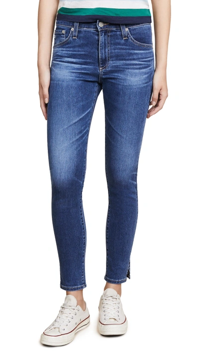 Shop Ag The Farrah Anke Skinny Jeans In 10 Years Cambria