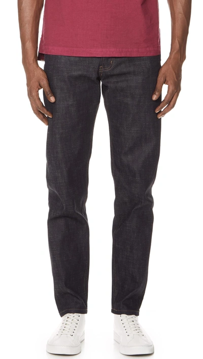 Shop Naked & Famous Easy Guy Jeans In Indigo