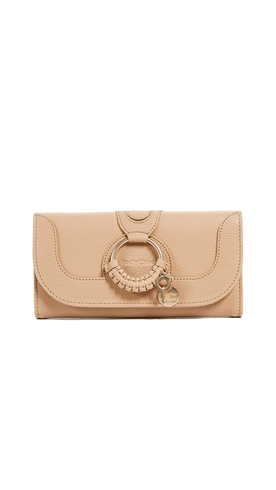 Shop See By Chloé Hana Continental Wallet In Blush Nude