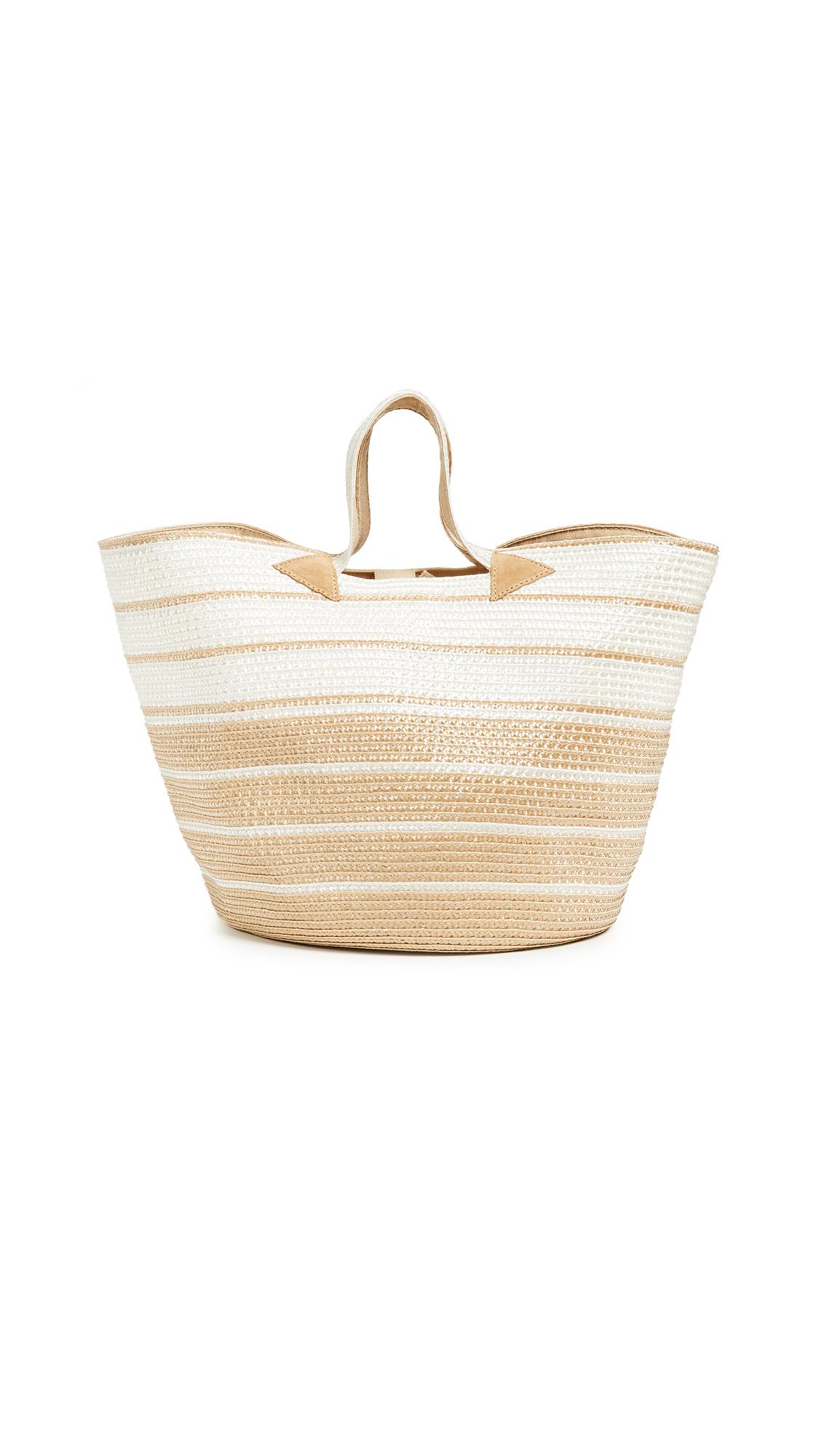 caterina bertini straw tote
