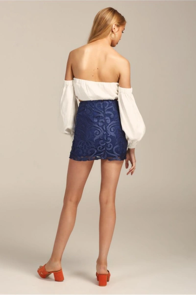 Shop Finders Keepers Alchemy Mini Skirt In Navy