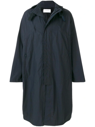 Shop Lemaire Long Hooded Coat
